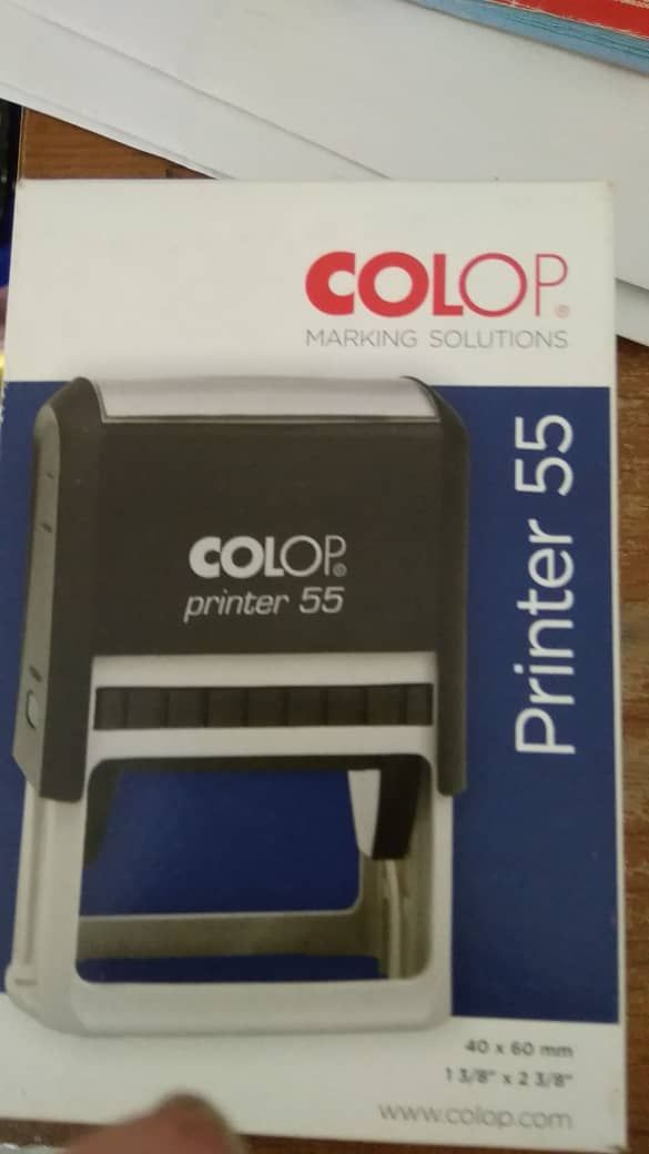COLOP Dater Stamp C55 40mm x 60mm