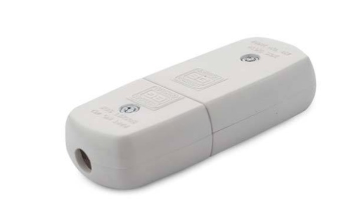 BG 452 10A 3-PIN SHROUDED NON-REVERSIBLE MALE & FEMALE, WHITE