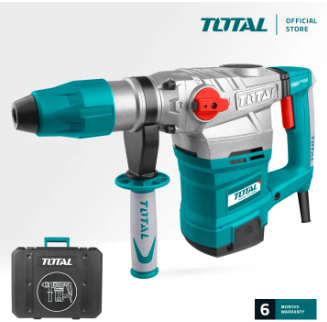 TOTAL TH116386 ROTARY HAMMER (SDS MAX CHUCK + ANTI-VRIBRATION SYSTEM.)
