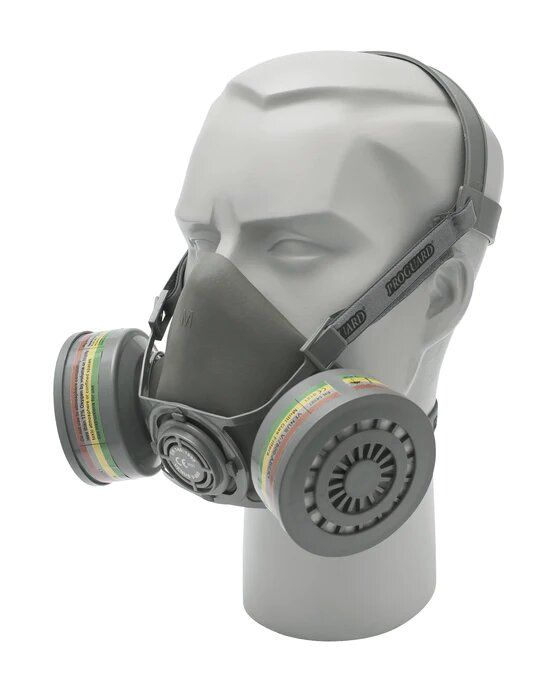 PROGUARD TWIN CARTRIDGE HALF MASK (PHM8000)- DOSH & SIRIM APPROVAL