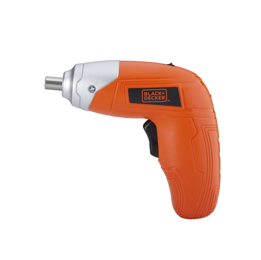 BLACK & DECKER KC3610 SCREWDRIVER RECHARGABLE WITH BITS (3.6V)