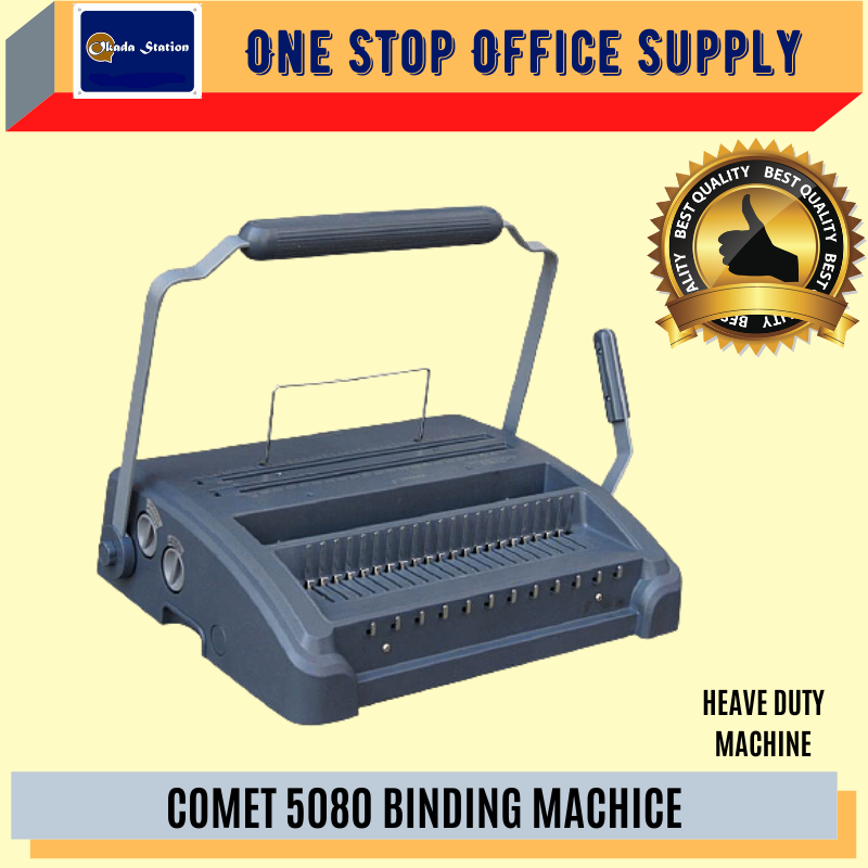 Comet Comb Binding Machine CM5080 /Comet /Binding Machine /CM5080 /Binding /Comet Comb Binding Machine