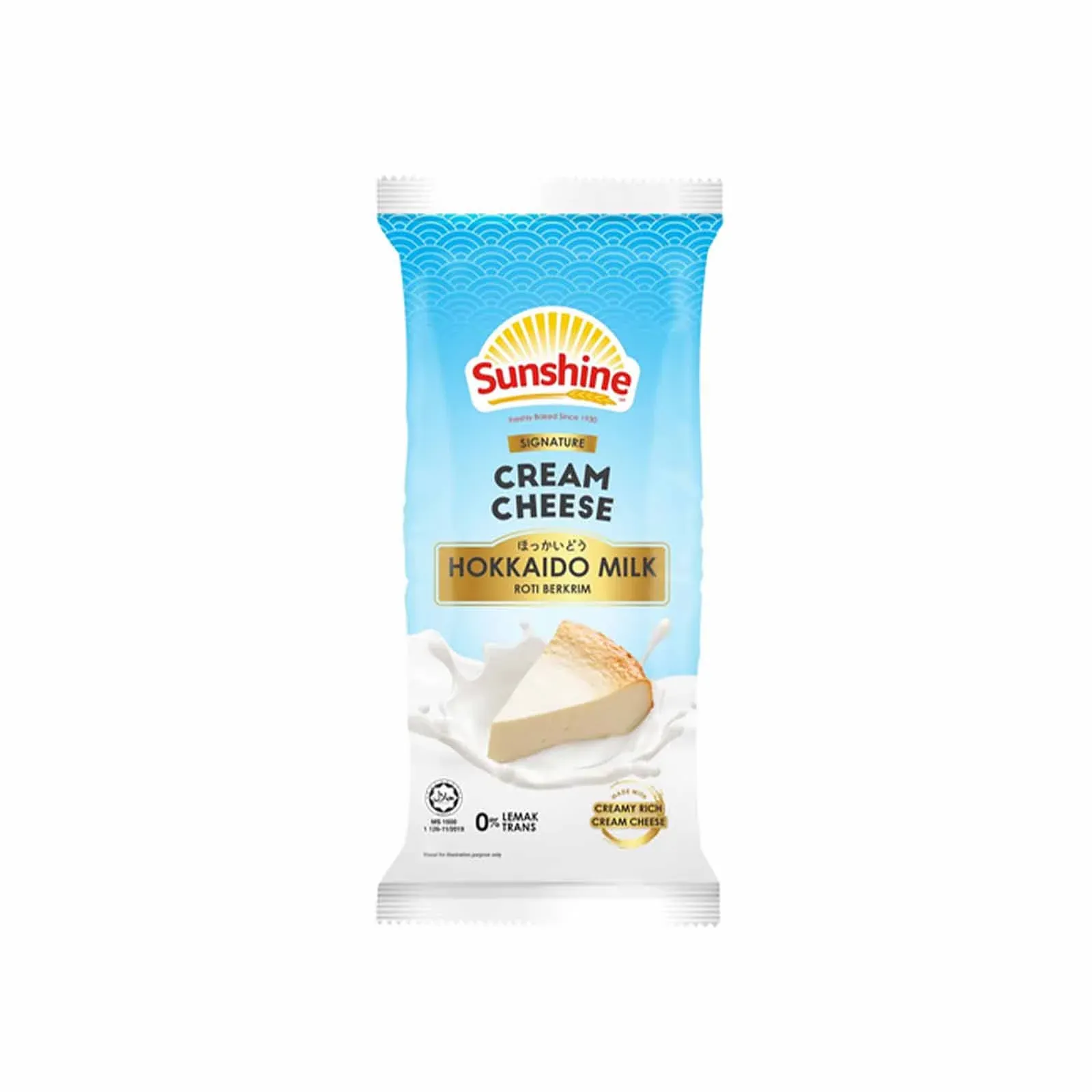 Sunshine Bread Cream Cheese Cheese Hokkaido Milk 52G