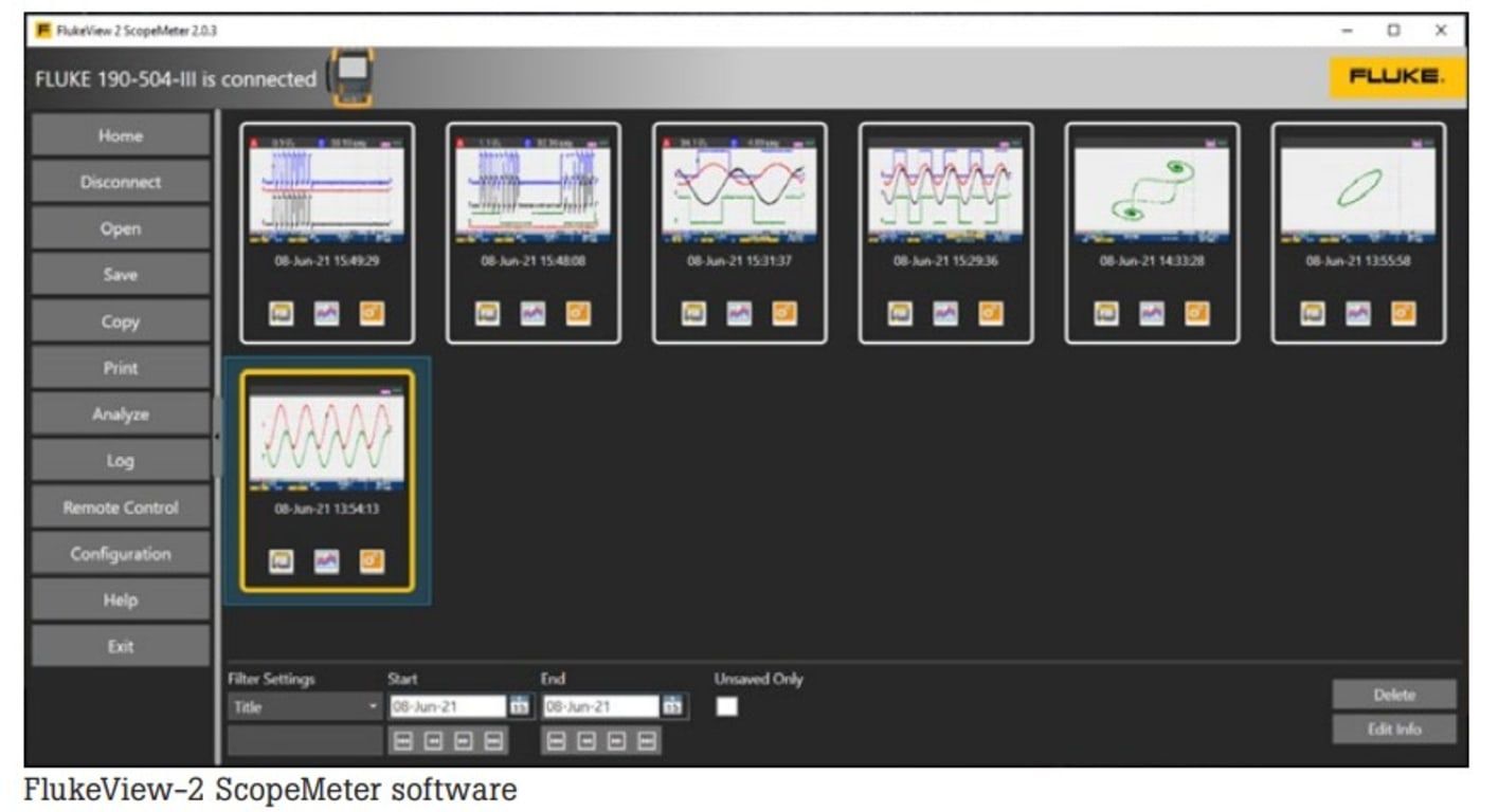 Fluke SMACC FLUKEVIEW-2 SCM Flukeview-2 Scm,software, Flukeview-2 Scopemeter Pc Software Package