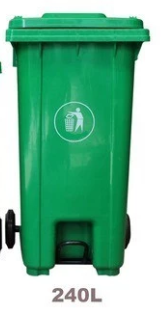 240 Liter Plastic Dustbin