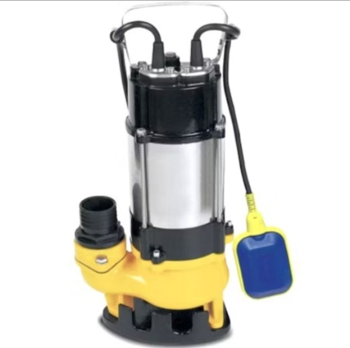 Stream V450P(Auto Switch)Submersible Sewage Pump, Power 450W, Discharge 2″, 1Ø, Head 8.5m, Flow 200L/min, 18