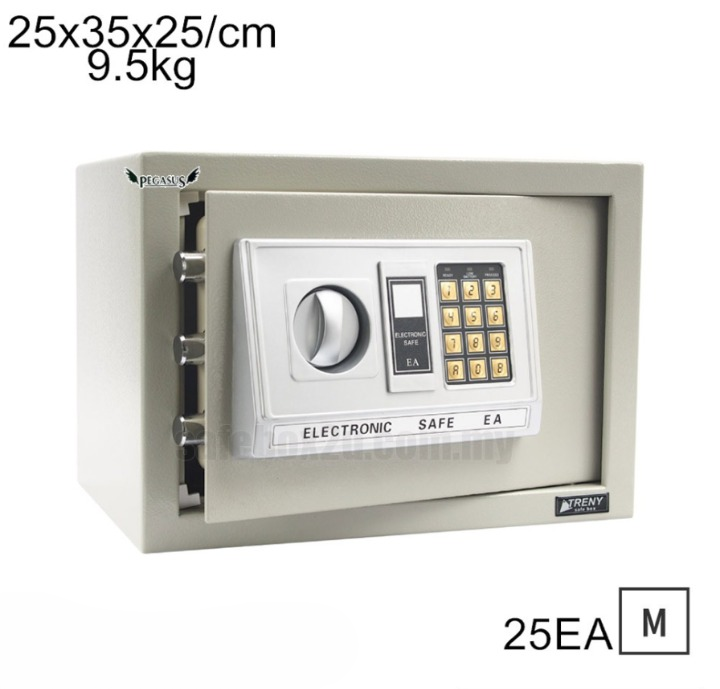 PEGASUS ELECTRONIC DIGITAL SAFE 25EA SAFE