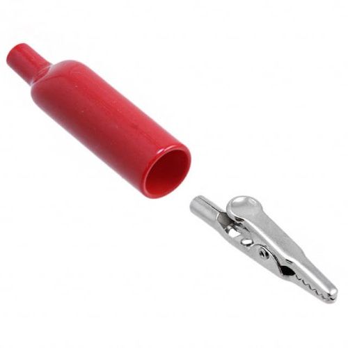 Fluke PACGR 2240-2 Allig Cl/b-jack 10/pkg (red)