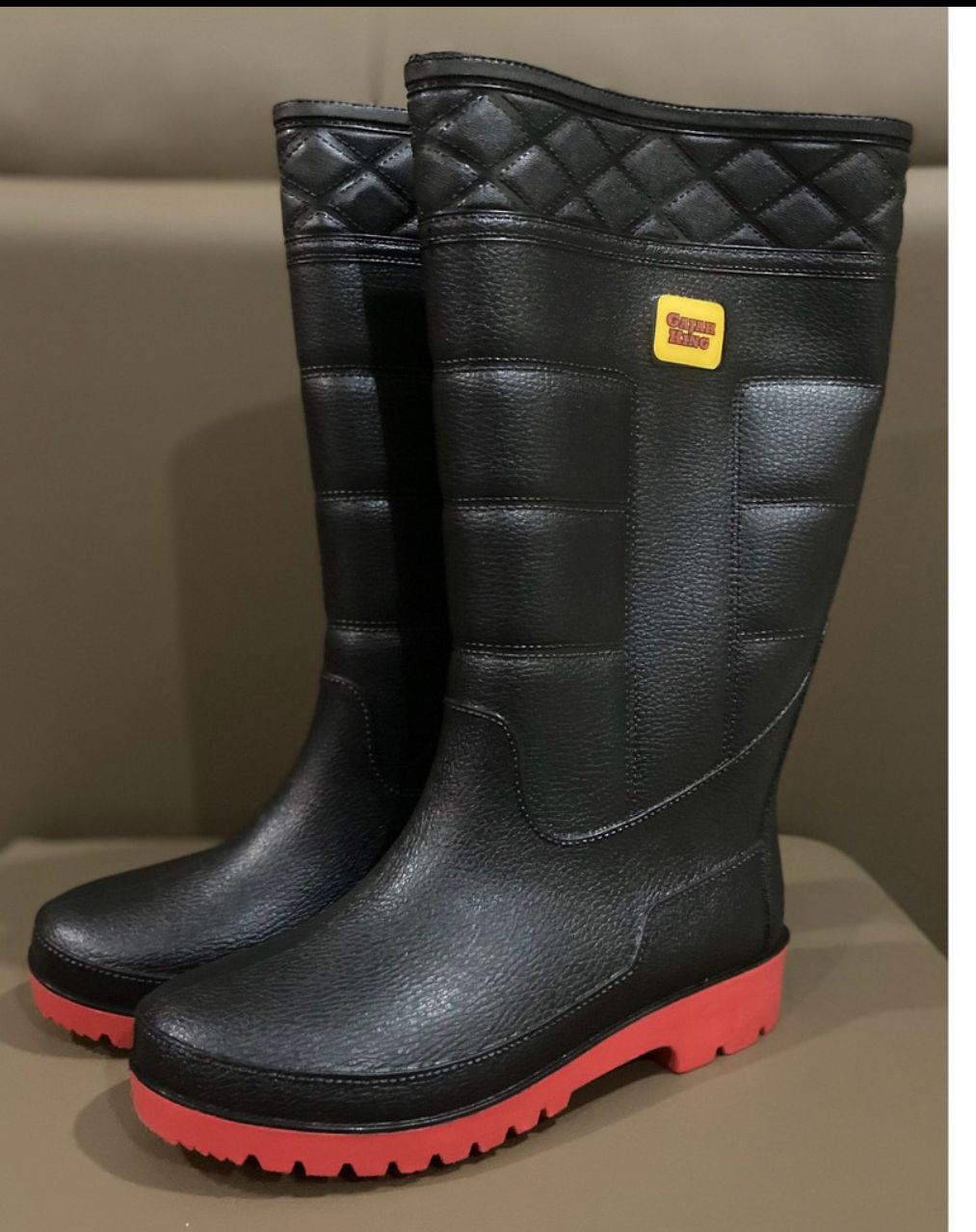 Gajah King Men Long Rain Rubber Boot 888L