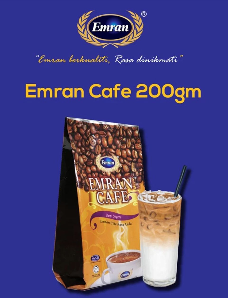 Emran Cafe 200gm halal