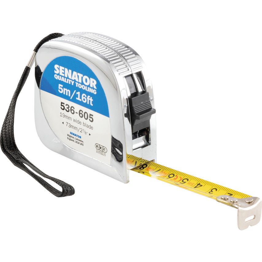 Senator *Senator 5m/16ft Pocket Tape Measure - SEN5366050K