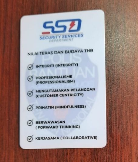 ID card Security ID Card with Clip