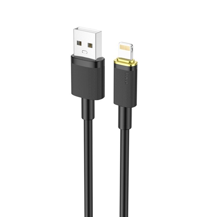 hoco U109 2.4A USB to 8 Pin Fast Charging Data Cable, Cable Length:1.2m