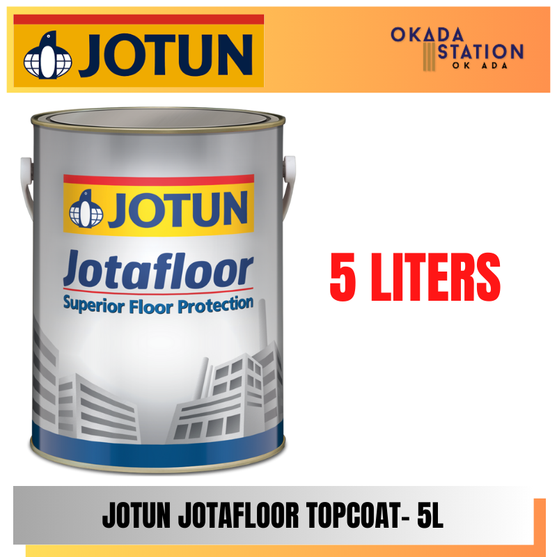 Jotun Paint / 5L / 5 LITER / Floor Paint / Jotafloor Topcoat / Jotafloor Sealer / Cat Lantai / Cat