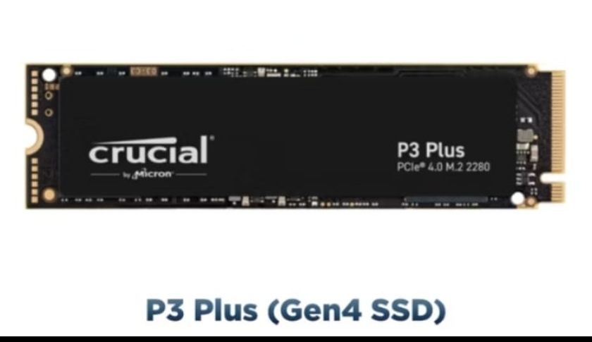 Crucial P3 Plus SSD Hard Disk 1 TB