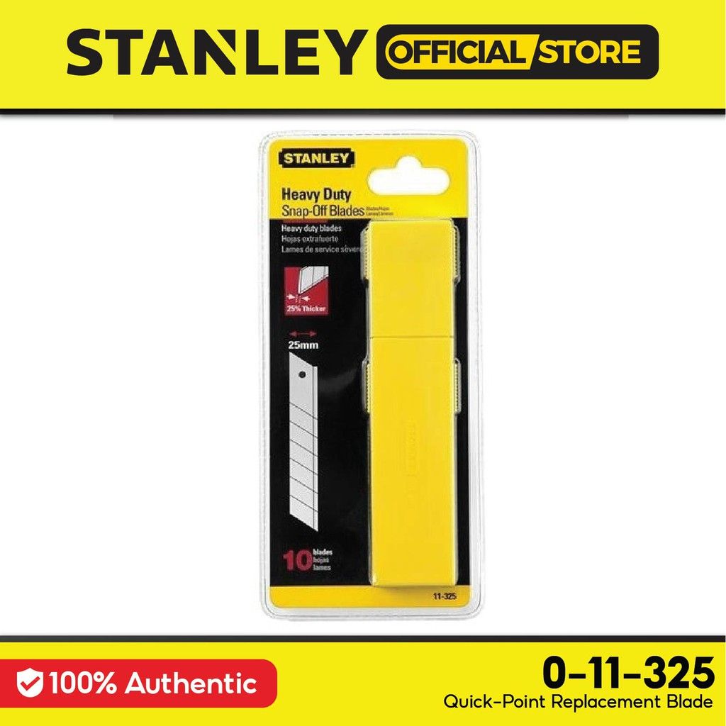 Stanley Quick Point Cutter Blade (10 Pcs)