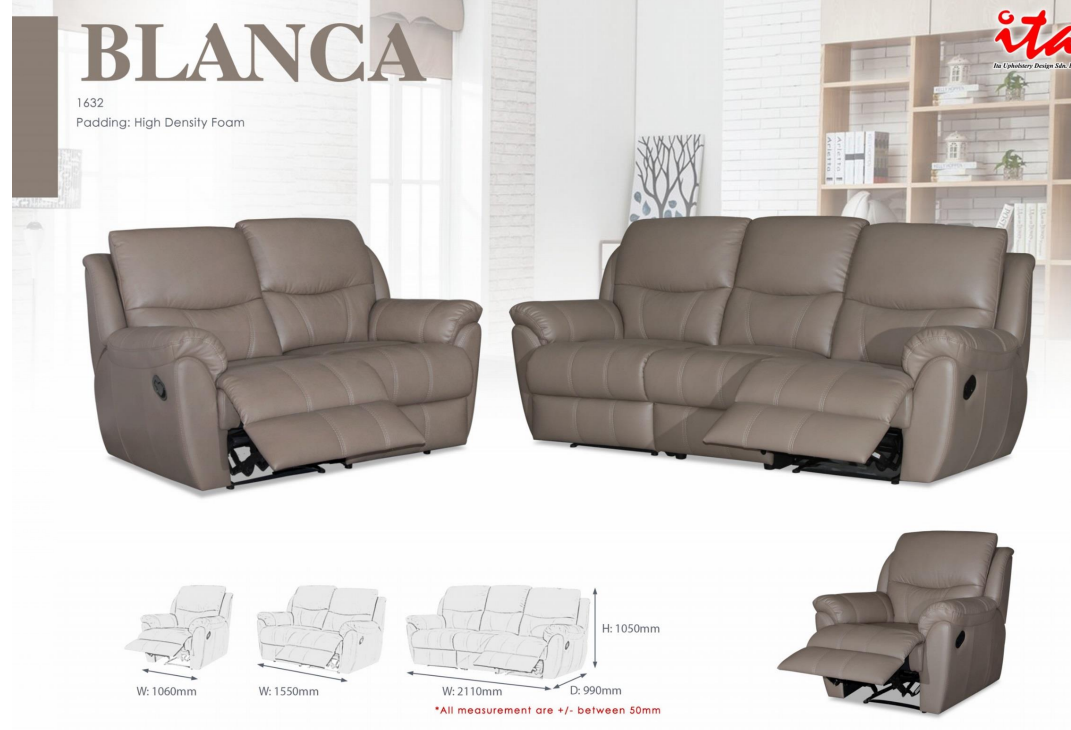 ITA OFFICE SOFA SET - BLANCA 1632