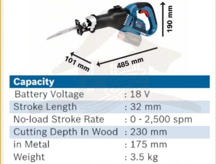 Bosch Heavy Duty GSA 18V -32 EC Brushless Motor
