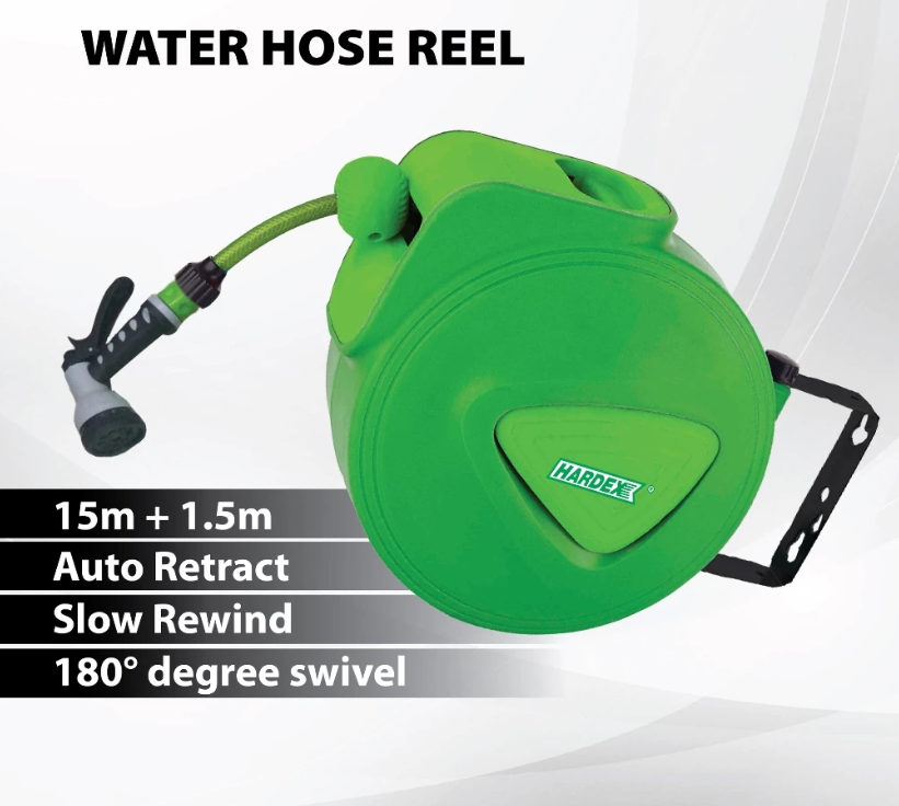 HARDEX WATER HOSE REEL 15M - (P-HOSE-WATER-15M)
