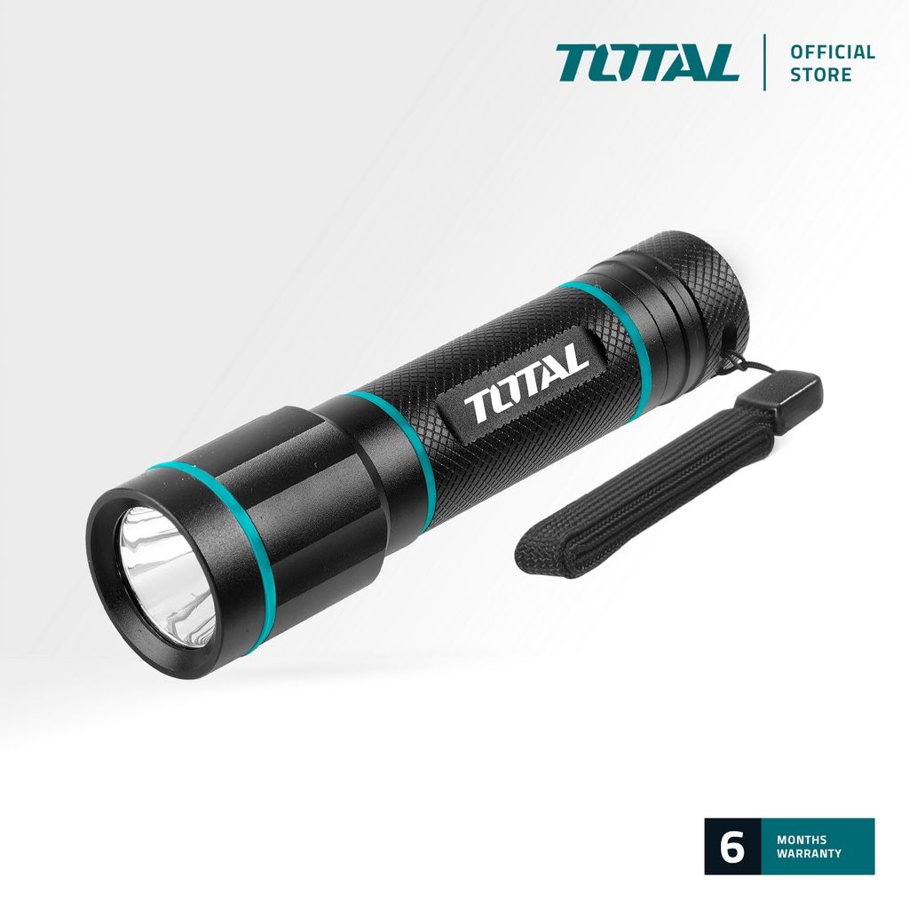 TOTAL FLASHLIGHT TAIL CAP SWITCH USE 3X AAA BATTERY (250 LUMENS/IRRADIATION DISTANCE 160M) TFL013AAA58