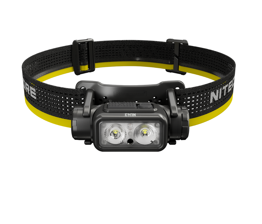 NITECORE NU43 1400 lumens Lightweight USB-C Rechargeable Headlamp