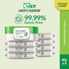 ANTIGERM ANTIBACTERIAL WIPES 80's