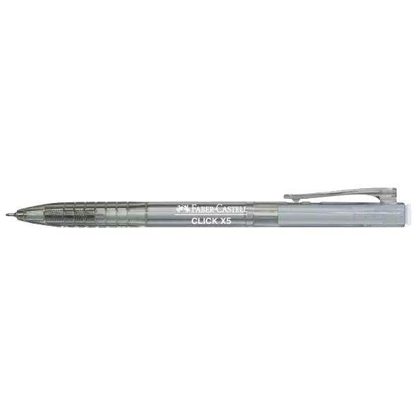 CLICK X5 0.5MM BALL PEN BLACK 60PCS/BOX