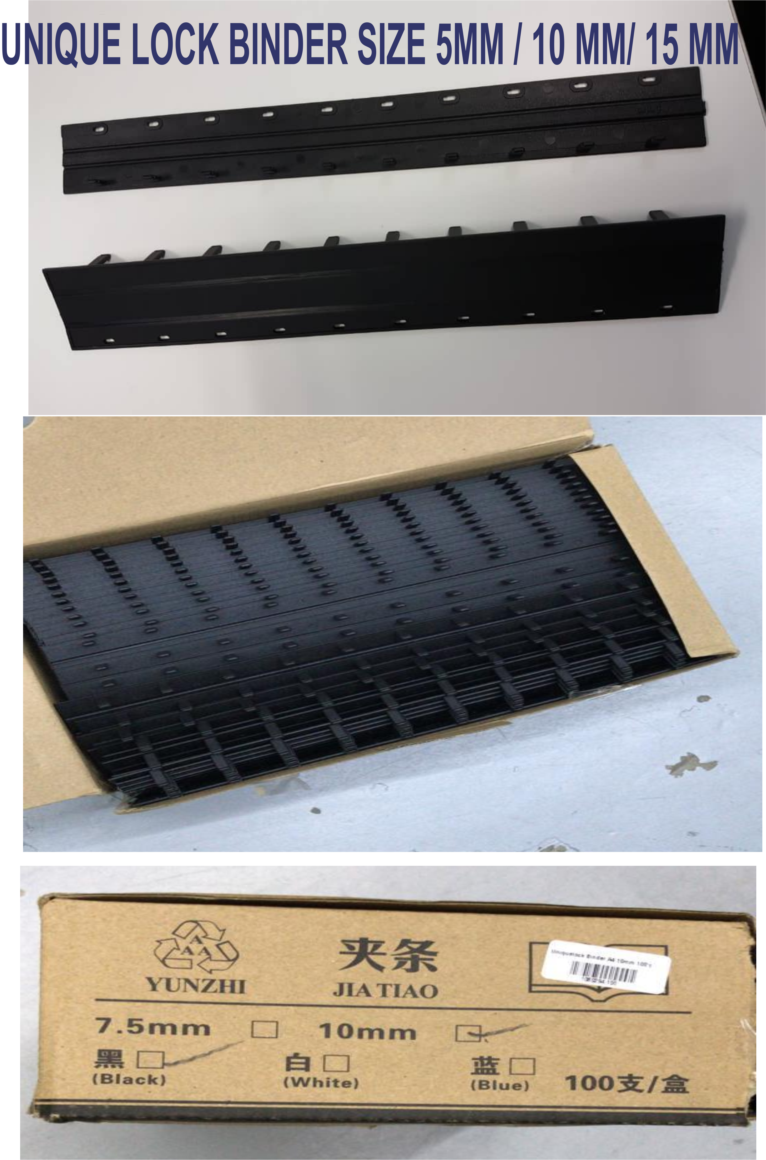 YUNZHI unique lock binder & press binder