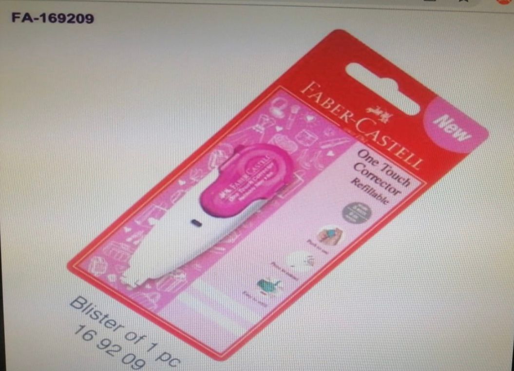 Faber Castell Correction Tape One Touch Faber Castell