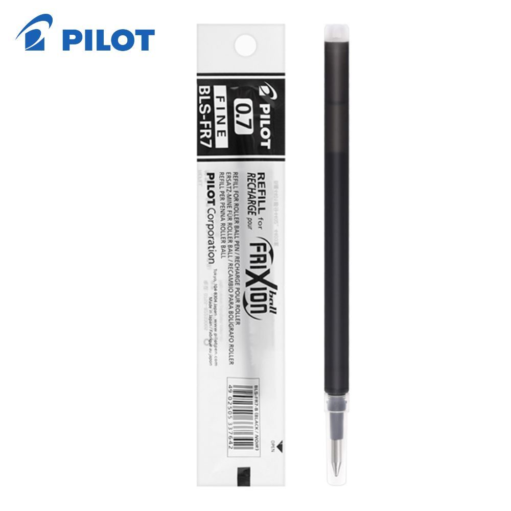 QP [ Pilot Refill Frixion Ball 0.7mm (BLS-FR7-B) Black ]