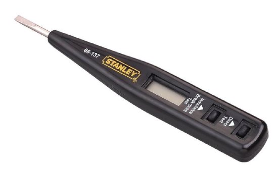 STANLEY 66-137-S DIGITAL VOLTAGE TESTER