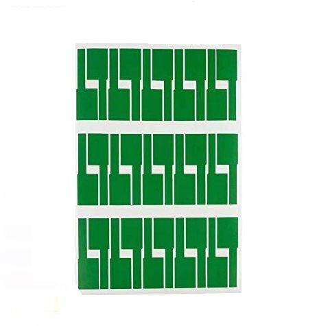 Sticker Cable Wire Label Sticker Green