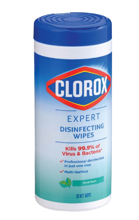 Clorox Expert Disinfecting Wipes Cannister 30s