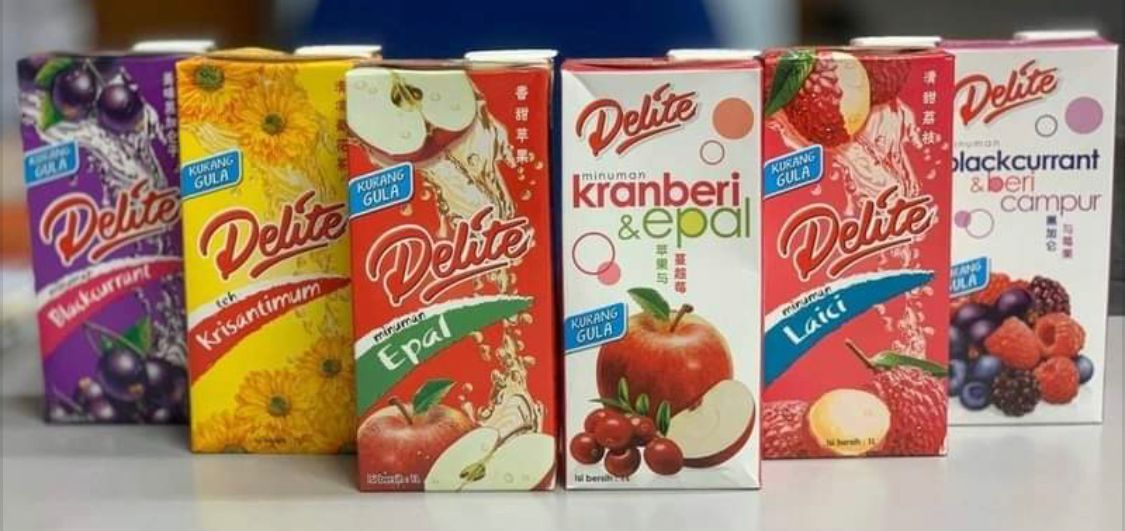 Delite Air Kotak Delite 250ml (24 box)