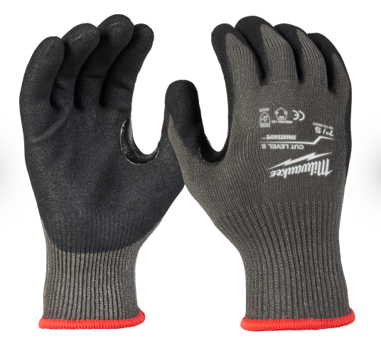 Milwaukee Cut Level 5 Dipped Nitrile Gloves (Size: L) 48-73-8652