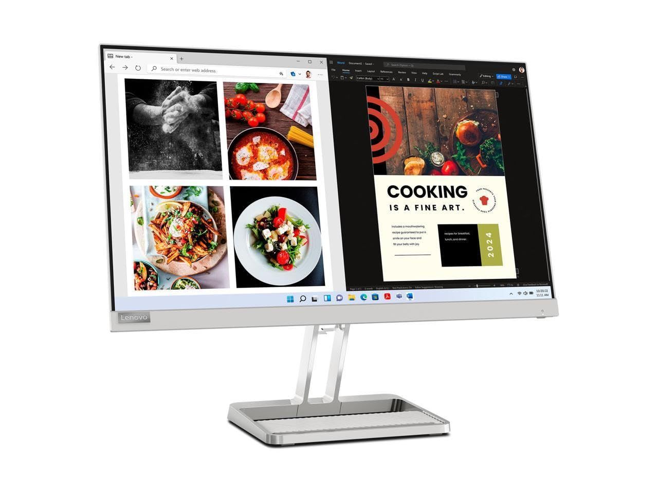 Lenovo L24i-40 | 23.8" IPS FHD 100Hz | Anti-glare 16:9 | AMD FreeSync Monitor | 67A8KAC3MY