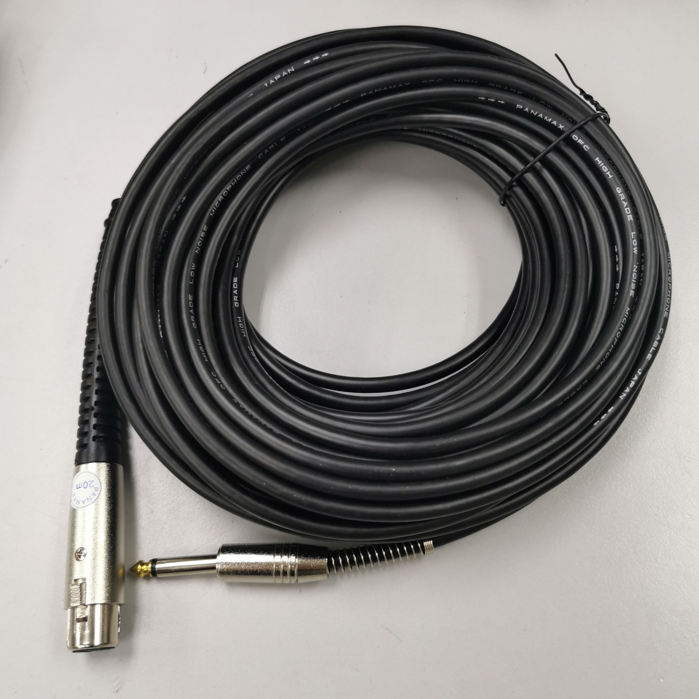 QS Mic With Wire Cable 20 Meter