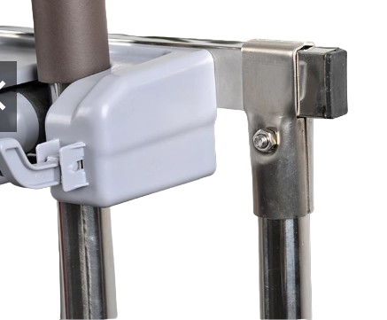 NIVISON Stainless Steel Storage Rack (Mop / Broom Stand)