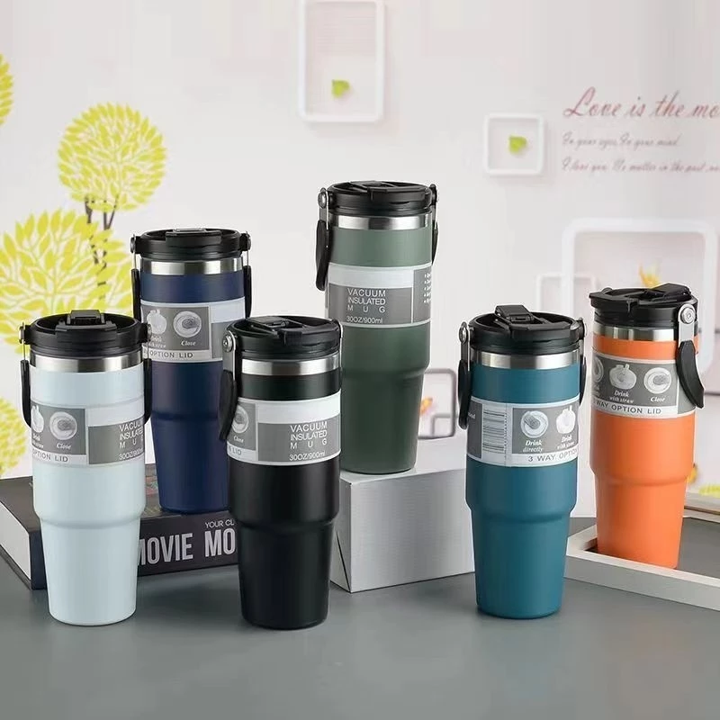 OEM Mug Tumbler Bottle 900ML With Custom Engrave