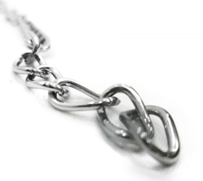 ATKC Ornamental Chrome Finish Link Chain 3.0MM (T) x 20M (L)