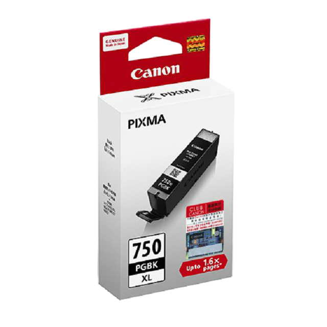 CANON Black Pigment ink tank (22 ml) PGI-750 XL