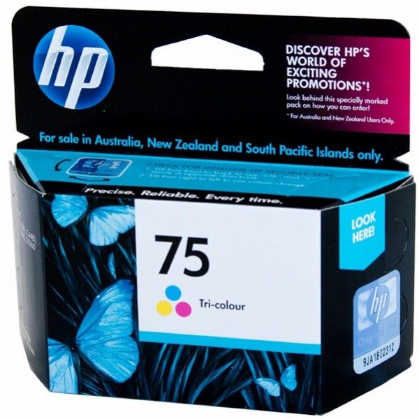 HP Tri Colour Ink Cartridge 75 CB337WA