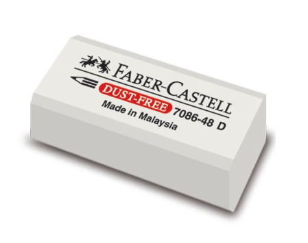 FABER CASTELL PENCIL ERASER 7086-48 / Faber Castell / Eraser / Pencil Eraser / 7086-48 / Faber Castell Eraser