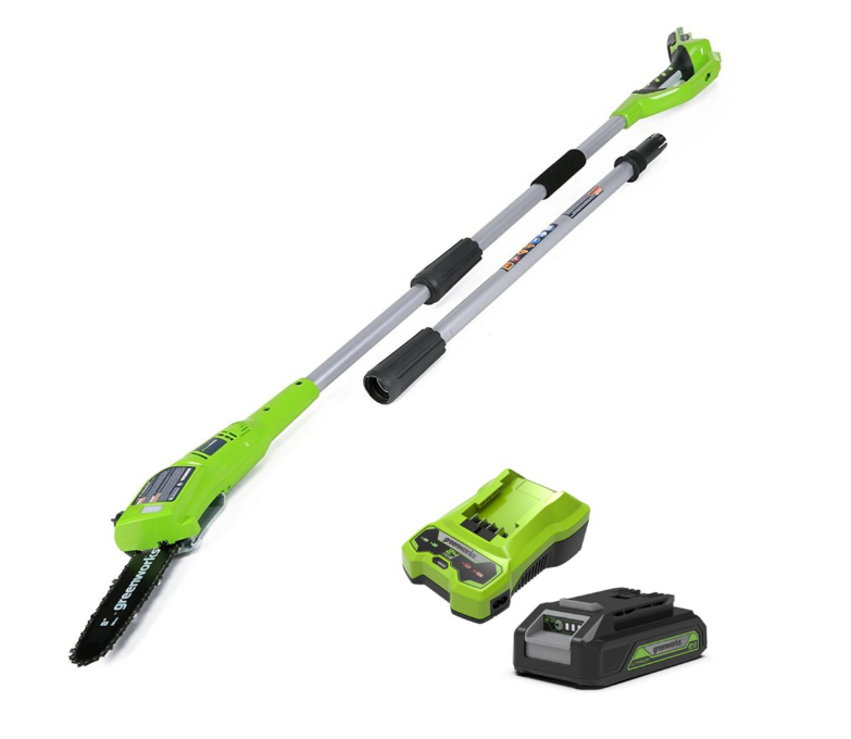 GREENWORKS 24V POLE SAW G24PS20