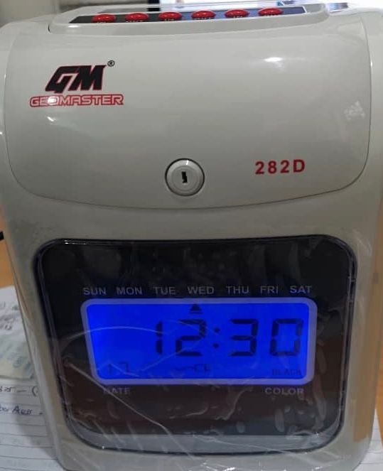 GM Digital Time Recorder GM Geomaster 282D