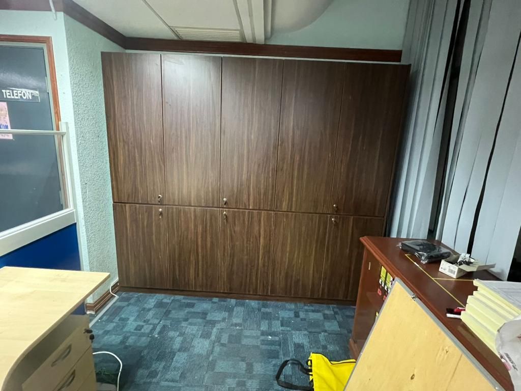 OK8 CUSTOMIZE: FULL HEIGHT WOODEN FILING CABINET (H2100MM X W 2600MM X D 475MM)