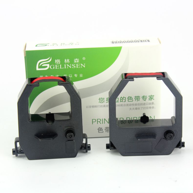 VC Ribbon Punch Card Machine Black Red