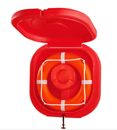 Lifebuoy Container with Cover
