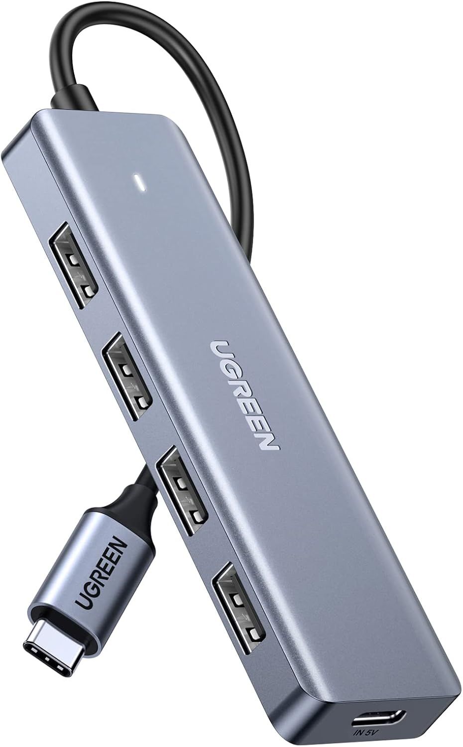 UGREEN USB-C to 4 Ports USB 3.0 Hub for Samsung Galax S8/S9/S10 Note 8/9/10 Huawei Mate Apple Macbook Pro