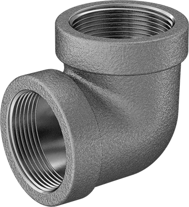 McMaster-Carr *McMaster-Carr 4452K418 316 Stainless Steel Threaded Pipe Fitting Low-Pressure, 90 Degree Elbow Connector, 1-1/2 NPT Female